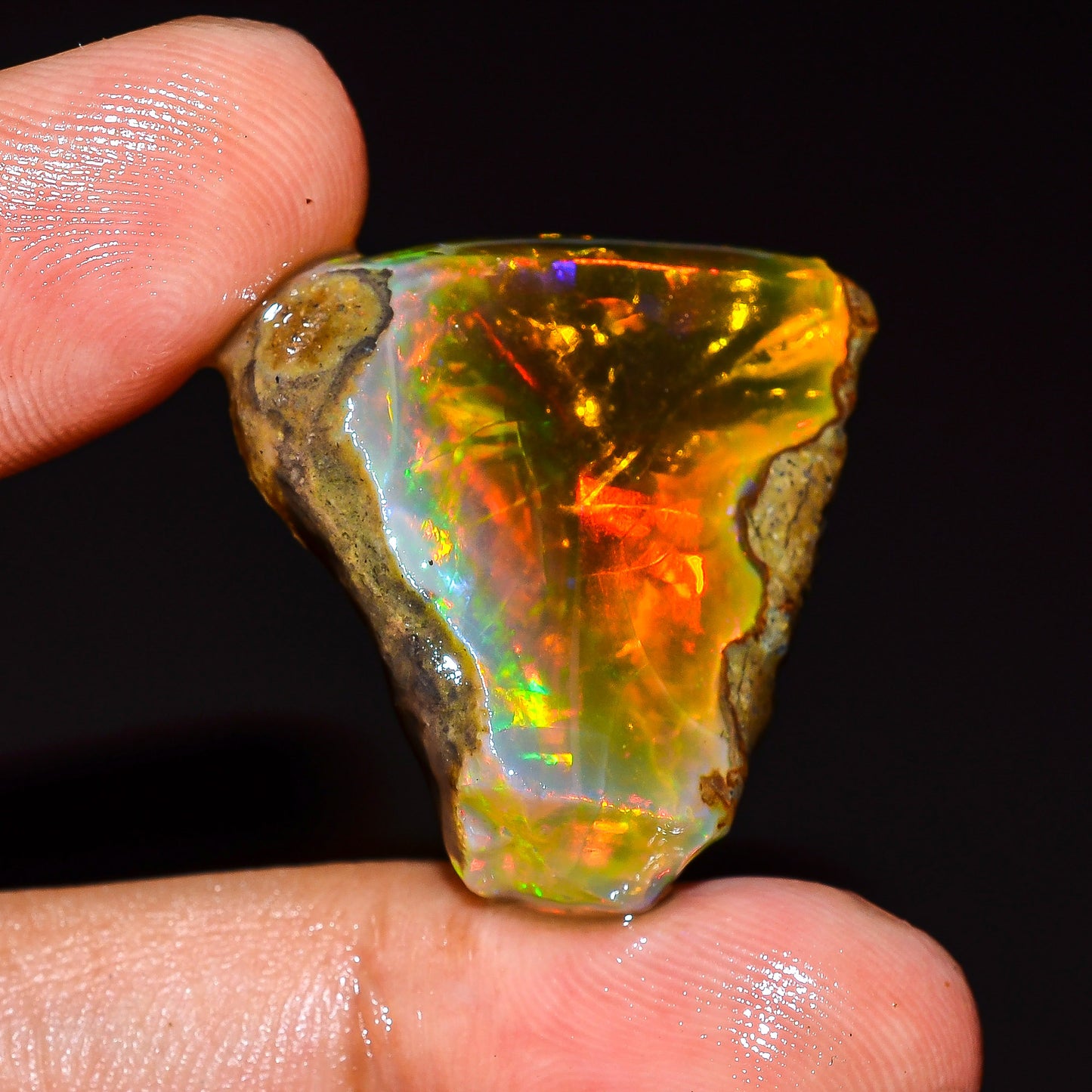 Opal Rough Specimen 24.00 Carat (4.8g) | 100% Natural Ethiopian Opal Raw