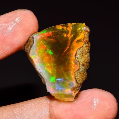 Opal Rough Specimen 24.00 Carat (4.8g) | 100% Natural Ethiopian Opal Raw