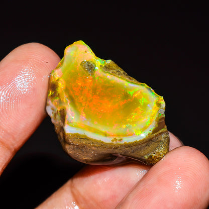Opal Rough Specimen 24.00 Carat (4.8g) | 100% Natural Ethiopian Opal Raw
