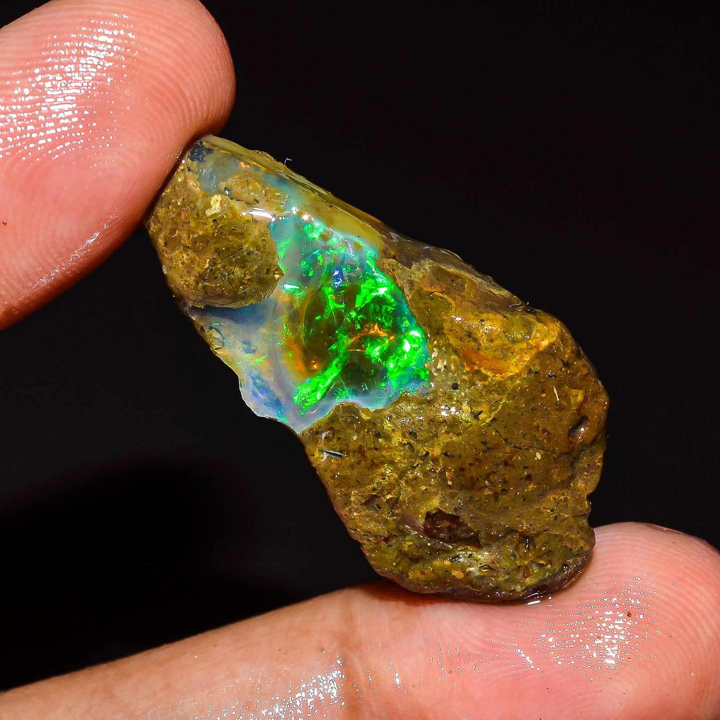 Opal Rough Specimen 21.00 Carat (4.2g) | 100% Natural Ethiopian Opal Raw