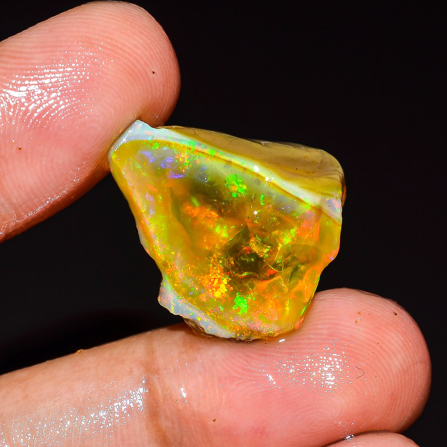 Opal Rough Specimen 15.5 Carat (3.1g) | 100% Natural Ethiopian Opal Raw