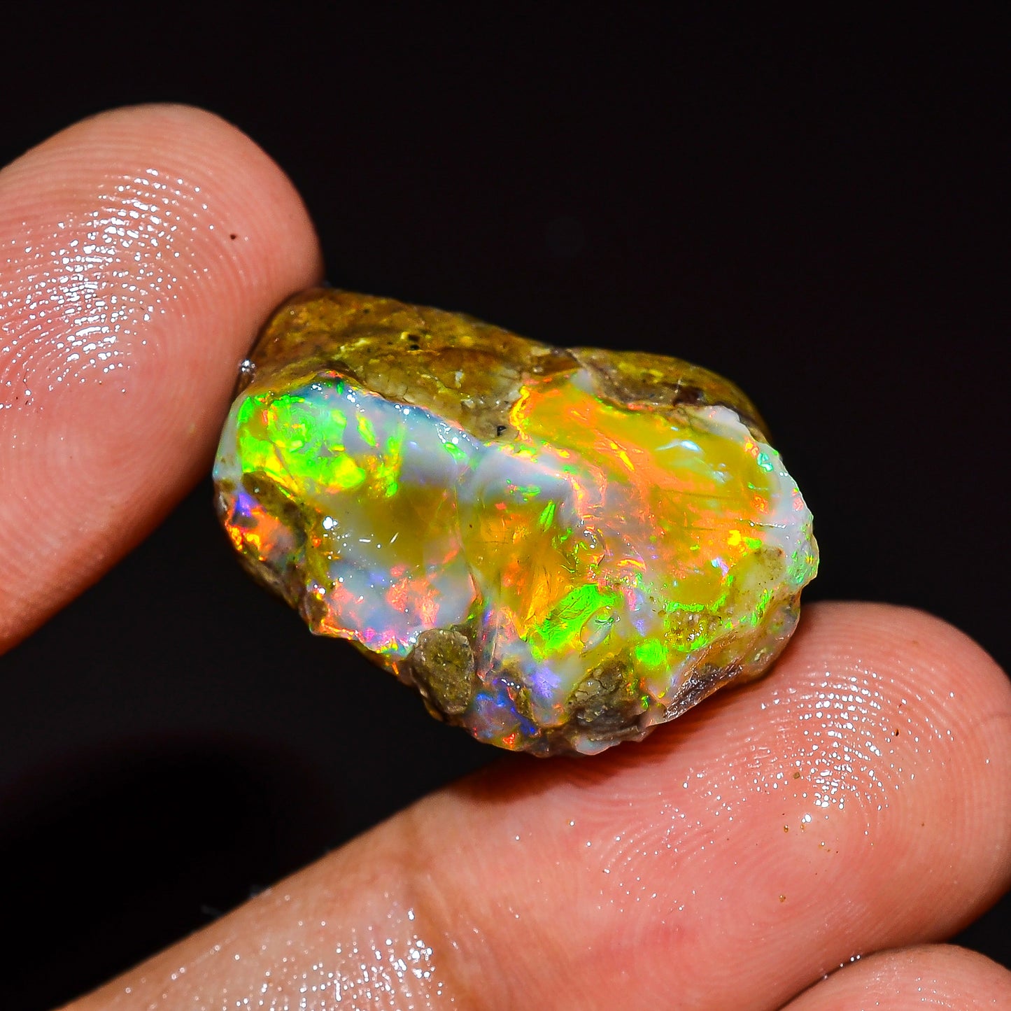 Opal Rough Specimen 21.00 Carat (4.2g) | 100% Natural Ethiopian Opal Raw