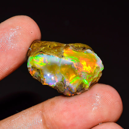 Opal Rough Specimen 21.00 Carat (4.2g) | 100% Natural Ethiopian Opal Raw