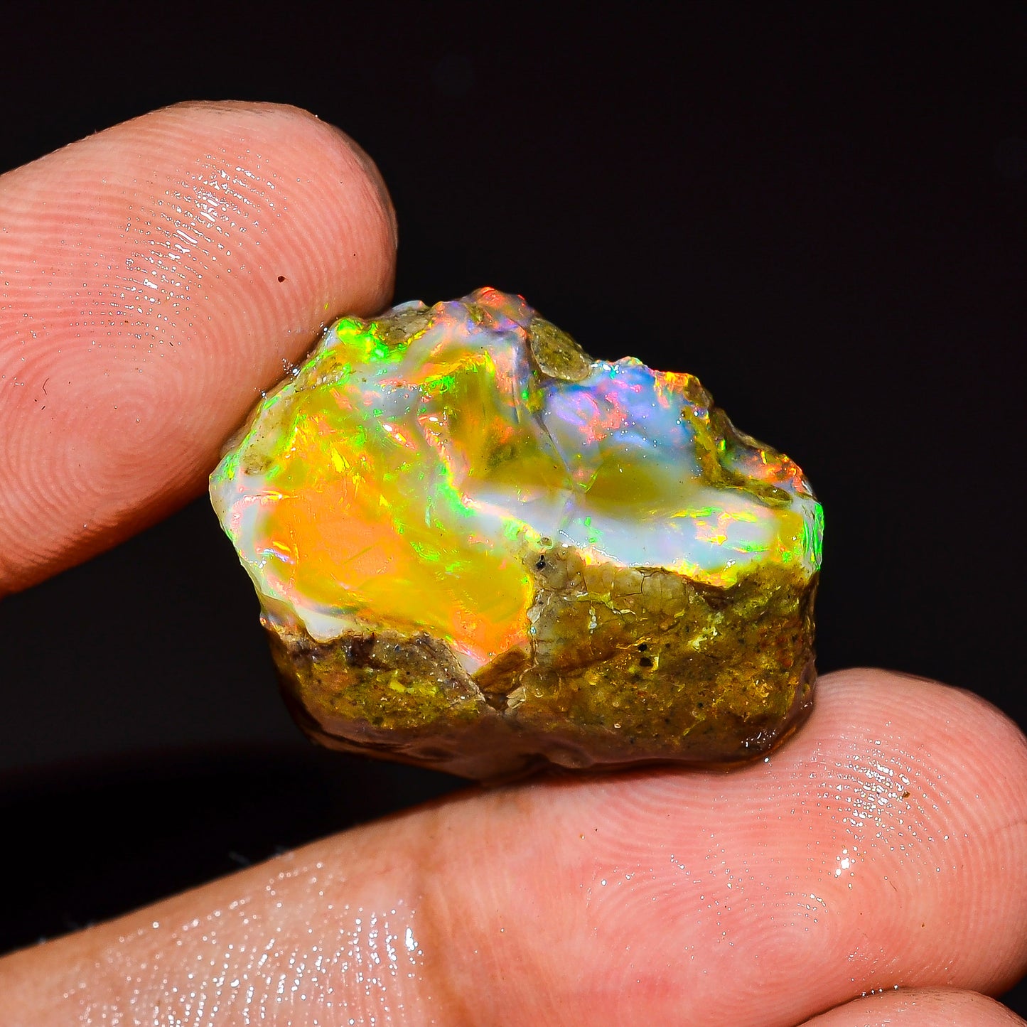 Opal Rough Specimen 21.00 Carat (4.2g) | 100% Natural Ethiopian Opal Raw