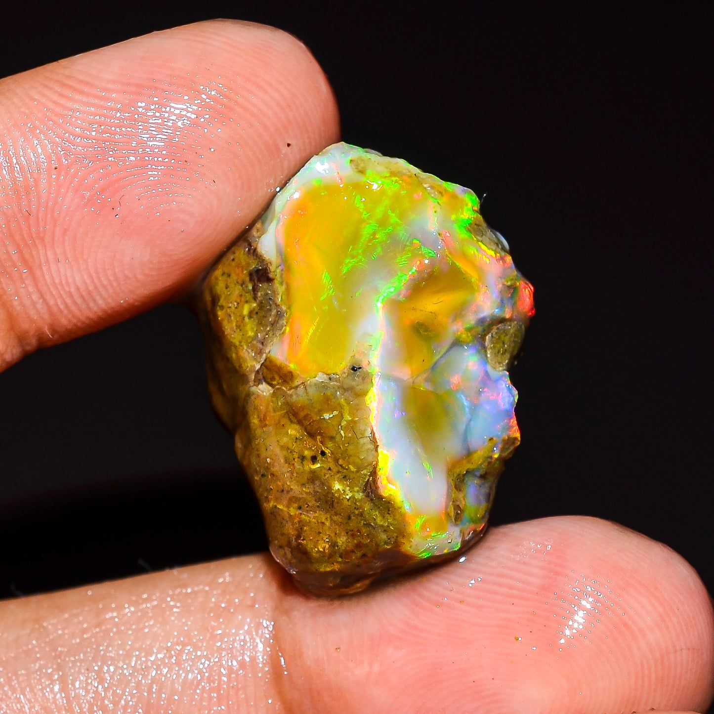Opal Rough Specimen 21.00 Carat (4.2g) | 100% Natural Ethiopian Opal Raw