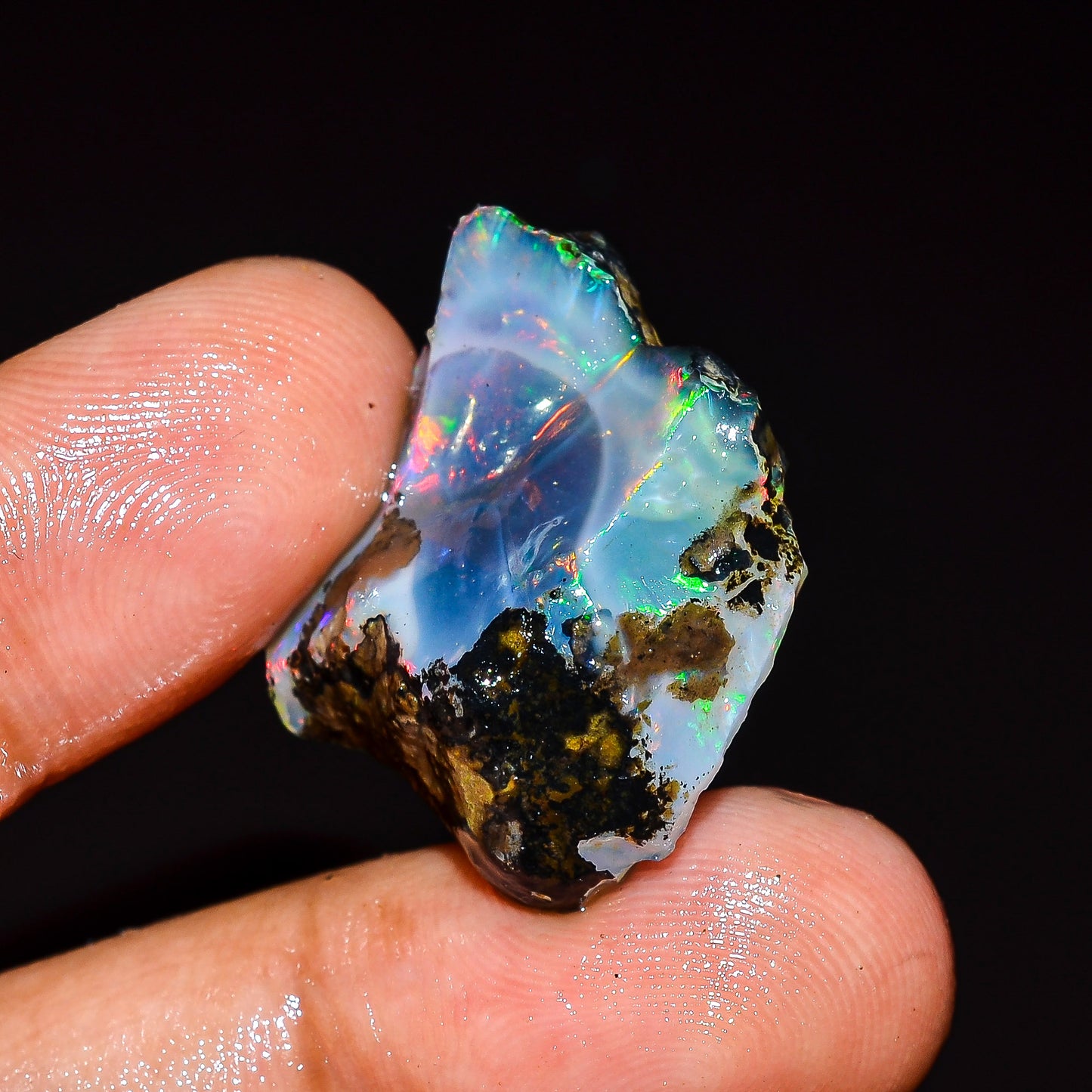 Opal Rough Specimen 16.5 Carat (3.3g) | 100% Natural Ethiopian Opal Raw