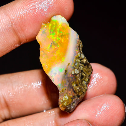 Opal Rough Specimen 21.00 Carat (4.2g) | 100% Natural Ethiopian Opal Raw