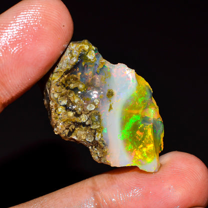 Opal Rough Specimen 21.00 Carat (4.2g) | 100% Natural Ethiopian Opal Raw