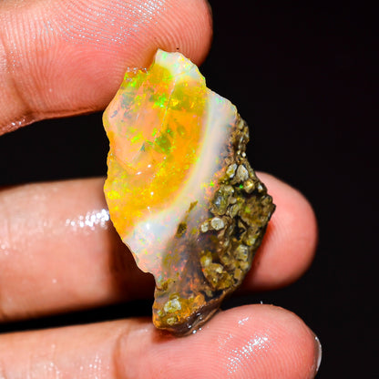 Opal Rough Specimen 21.00 Carat (4.2g) | 100% Natural Ethiopian Opal Raw
