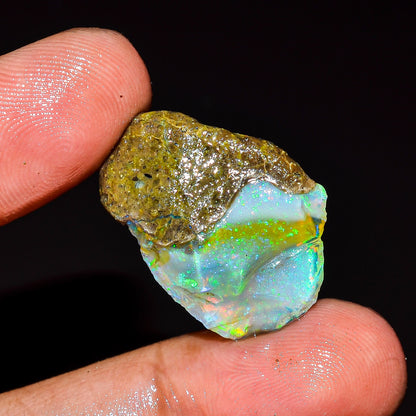 Opal Rough Specimen 17.00 Carat (3.4g) | 100% Natural Ethiopian Opal Raw