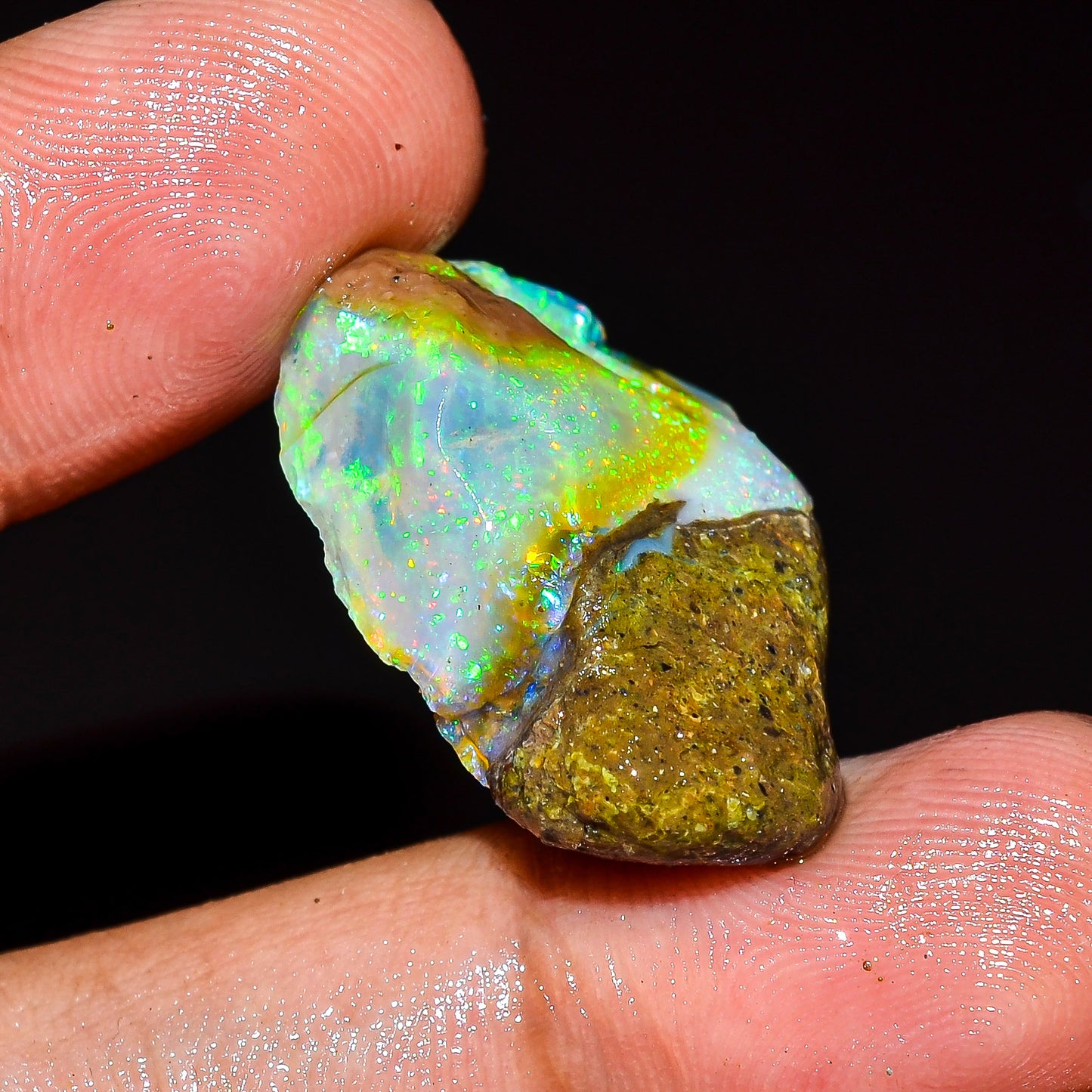 Opal Rough Specimen 17.00 Carat (3.4g) | 100% Natural Ethiopian Opal Raw