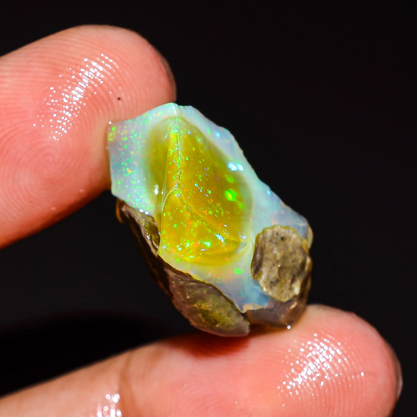Opal Rough Specimen 18.5 Carat (3.7g) | 100% Natural Ethiopian Opal Raw