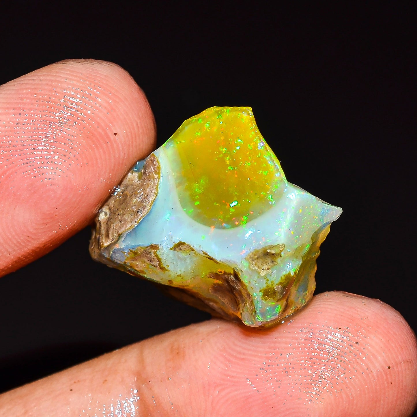 Opal Rough Specimen 18.5 Carat (3.7g) | 100% Natural Ethiopian Opal Raw