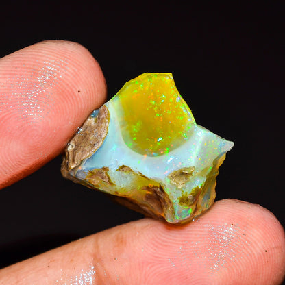 Opal Rough Specimen 18.5 Carat (3.7g) | 100% Natural Ethiopian Opal Raw