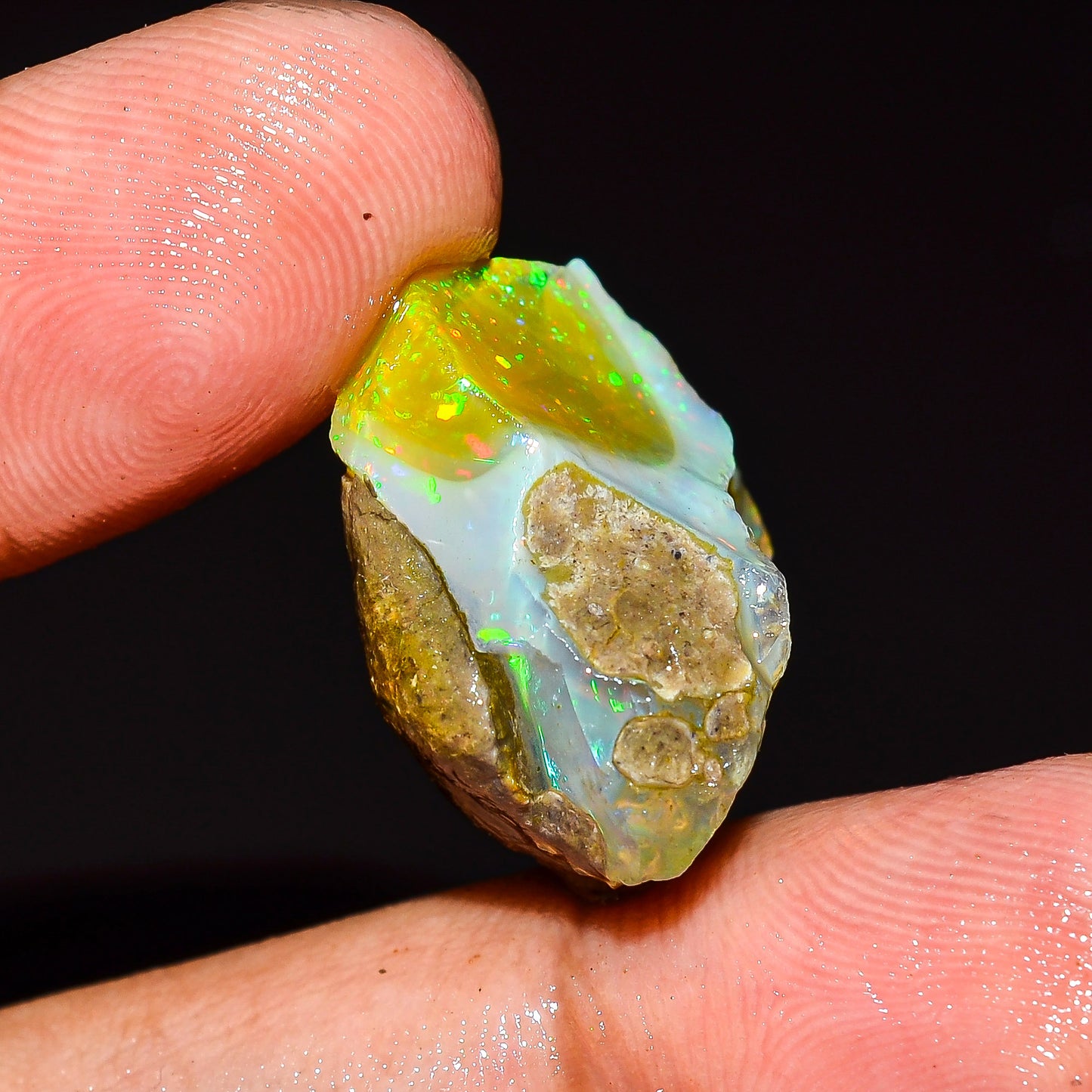 Opal Rough Specimen 18.5 Carat (3.7g) | 100% Natural Ethiopian Opal Raw