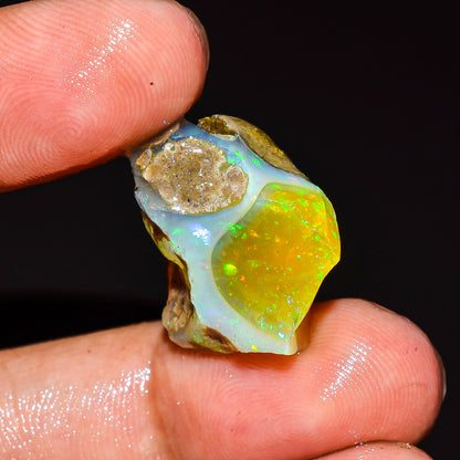 Opal Rough Specimen 18.5 Carat (3.7g) | 100% Natural Ethiopian Opal Raw