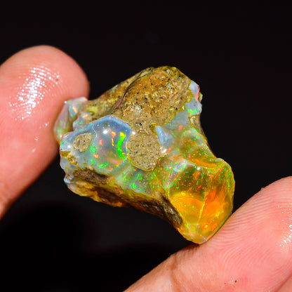 Opal Rough Specimen 28.5 Carat (5.7g) | 100% Natural Ethiopian Opal Raw