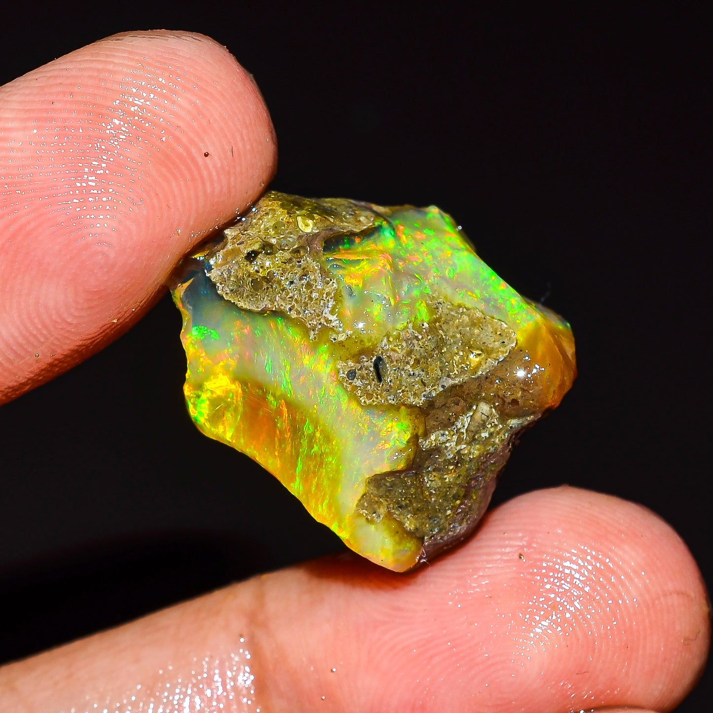 Opal Rough Specimen 21.00 Carat (4.2g) | 100% Natural Ethiopian Opal Raw