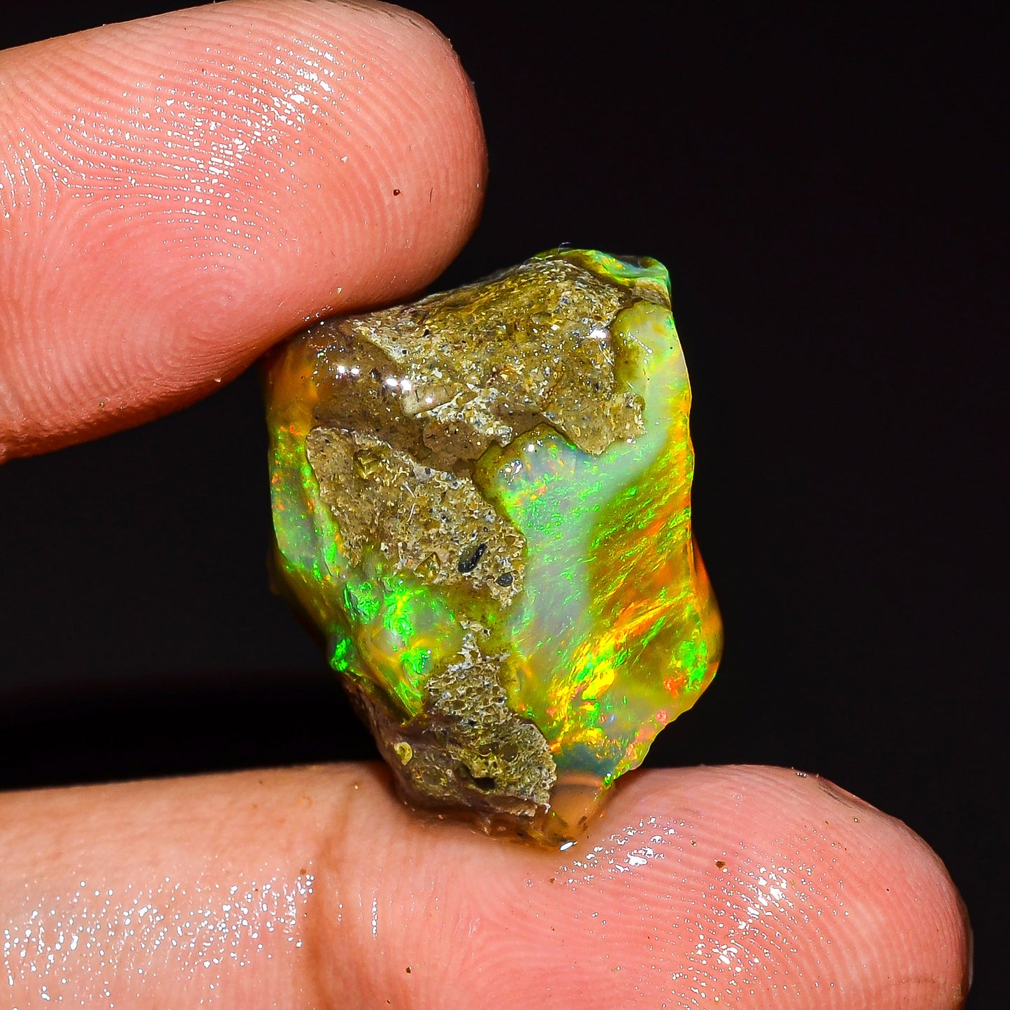 Opal Rough Specimen 21.00 Carat (4.2g) | 100% Natural Ethiopian Opal Raw