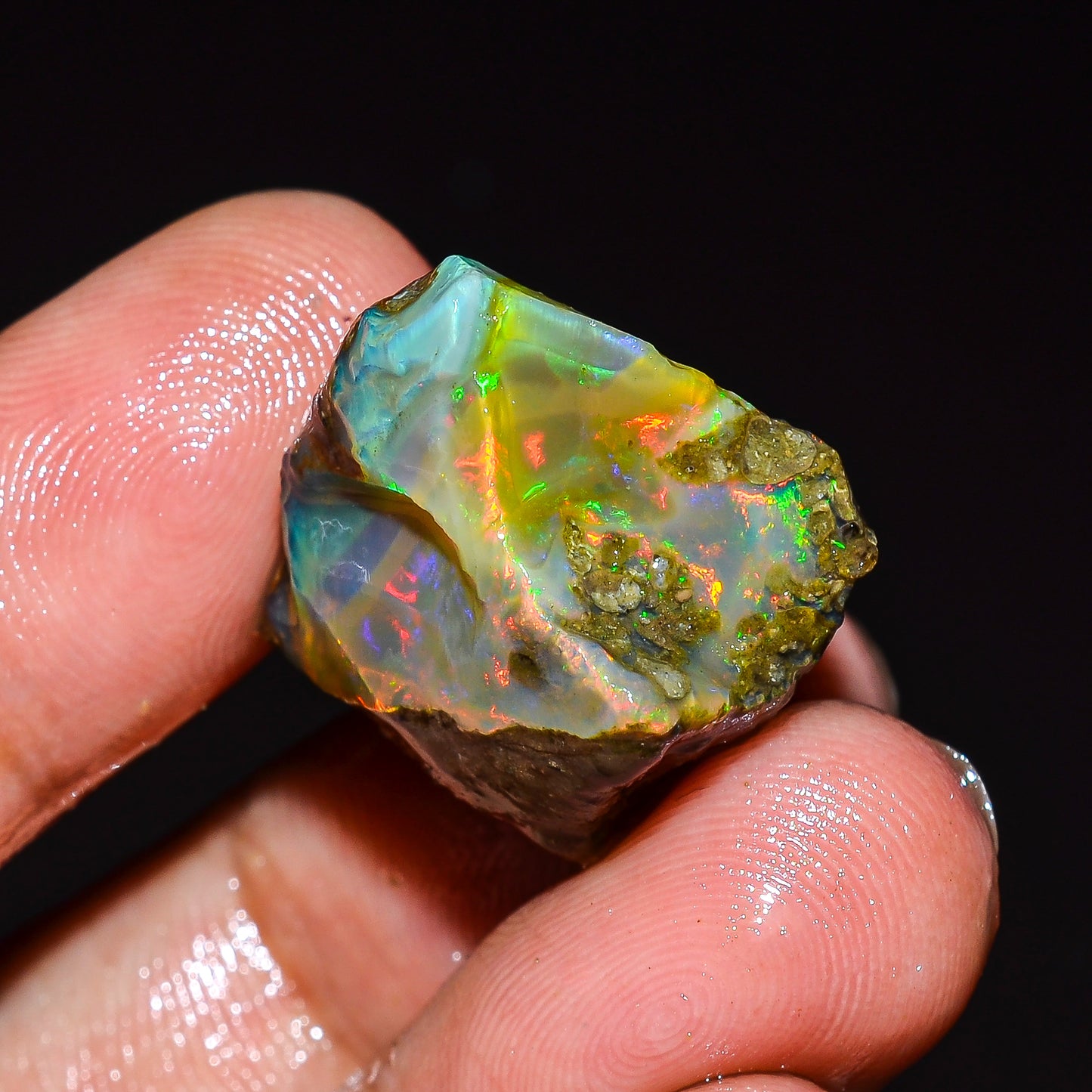Opal Rough Specimen 26.00 Carat (5.2g) | 100% Natural Ethiopian Opal Raw