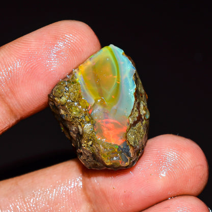 Opal Rough Specimen 26.00 Carat (5.2g) | 100% Natural Ethiopian Opal Raw