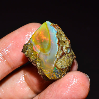 Opal Rough Specimen 26.00 Carat (5.2g) | 100% Natural Ethiopian Opal Raw