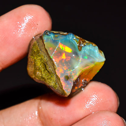 Opal Rough Specimen 26.00 Carat (5.2g) | 100% Natural Ethiopian Opal Raw