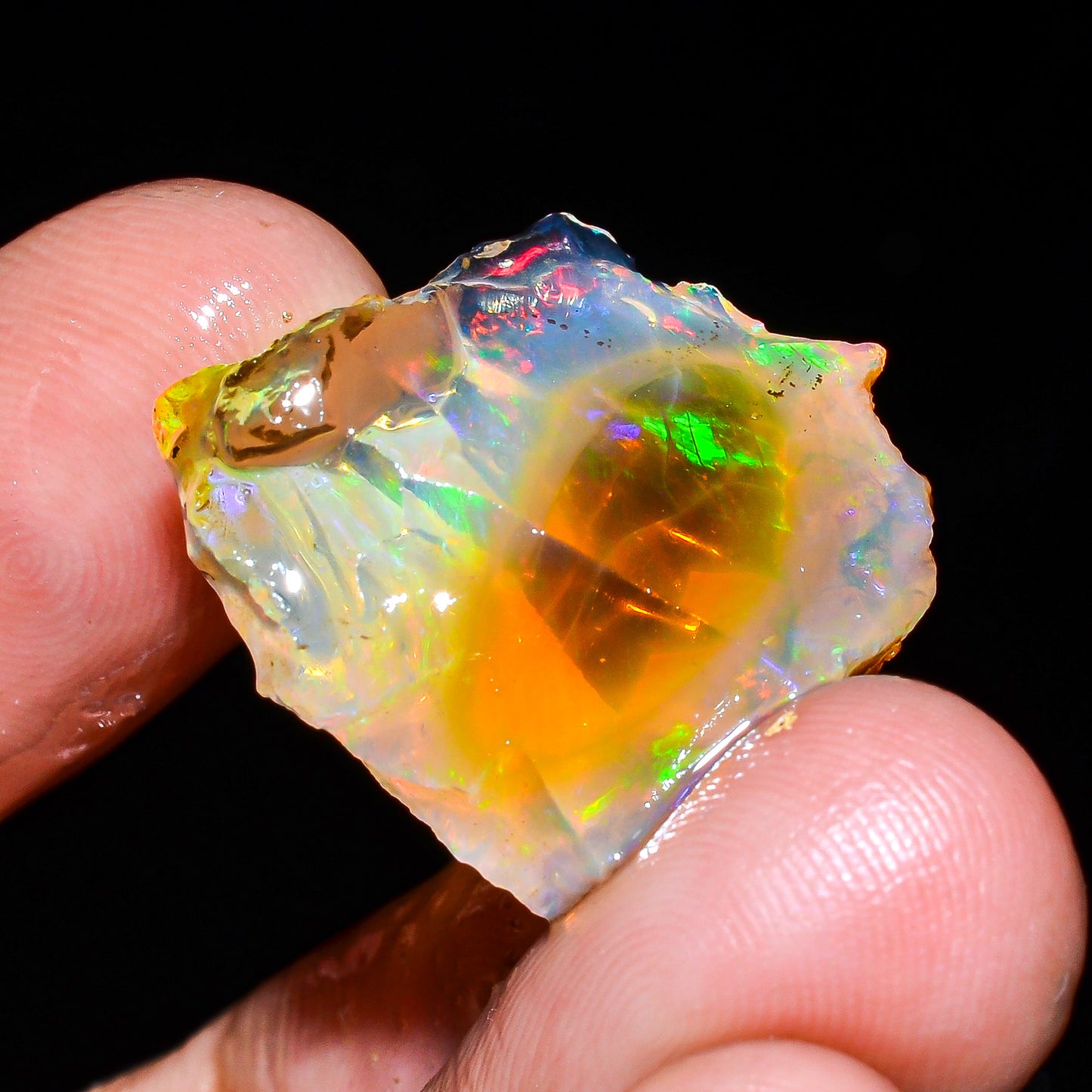 Opal Rough Specimen 17.5 Carat (3.5g) | 100% Natural Ethiopian Opal Raw