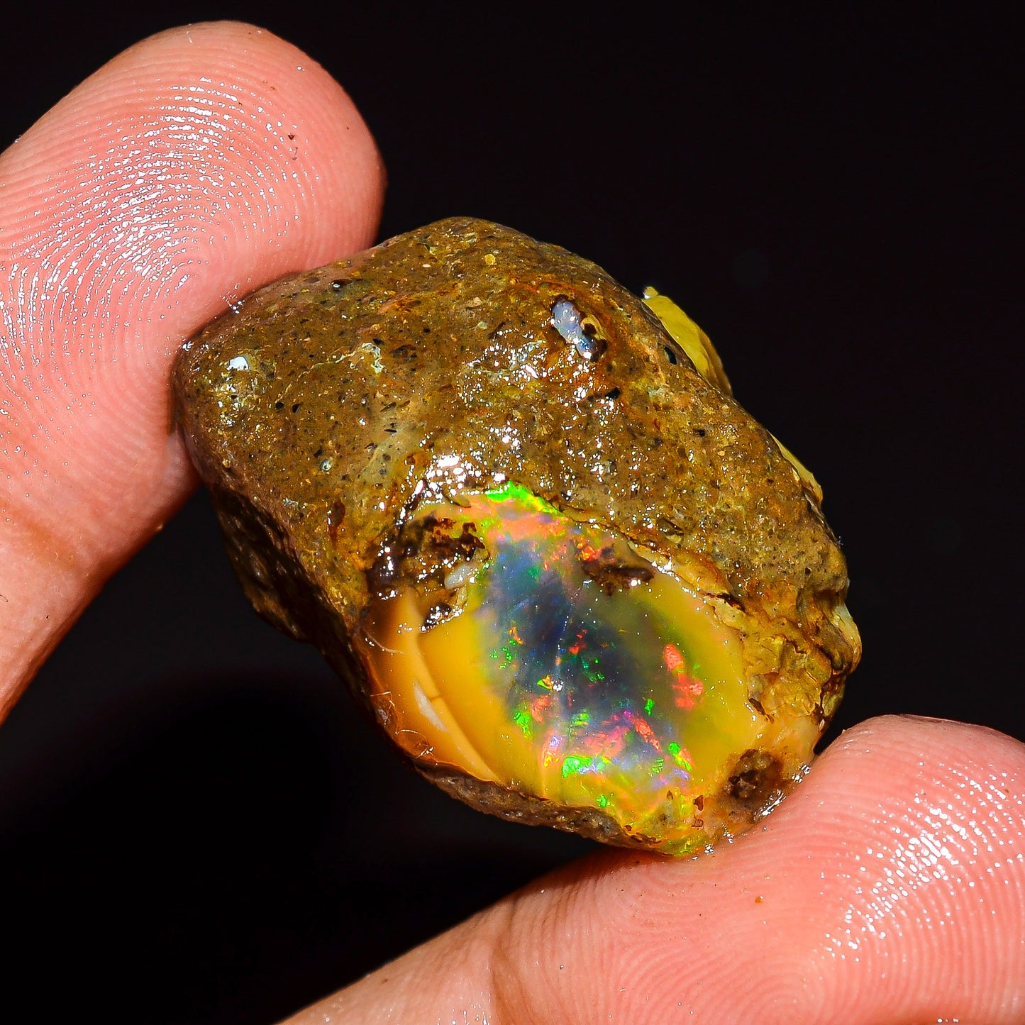 Opal Rough Specimen 35.5 Carat (7.1g) | 100% Natural Ethiopian Opal Raw