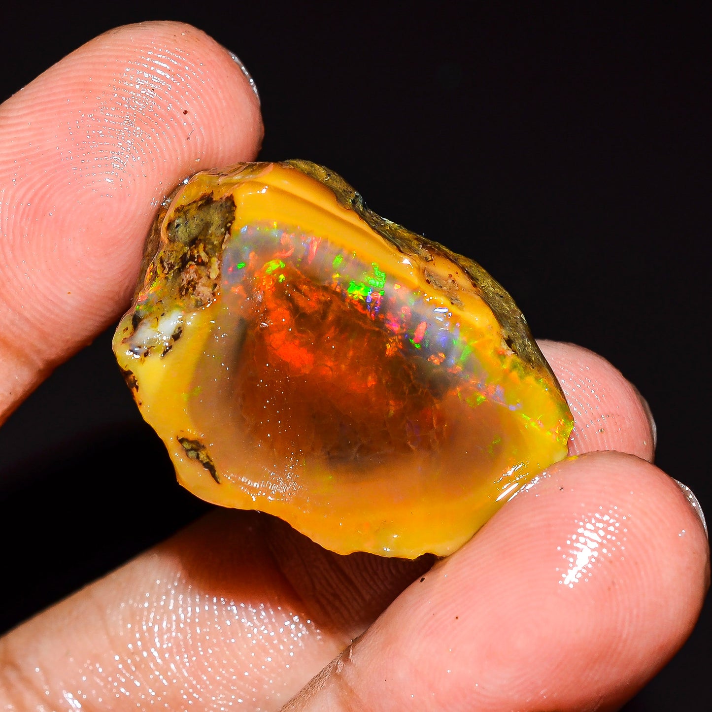 Opal Rough Specimen 35.5 Carat (7.1g) | 100% Natural Ethiopian Opal Raw