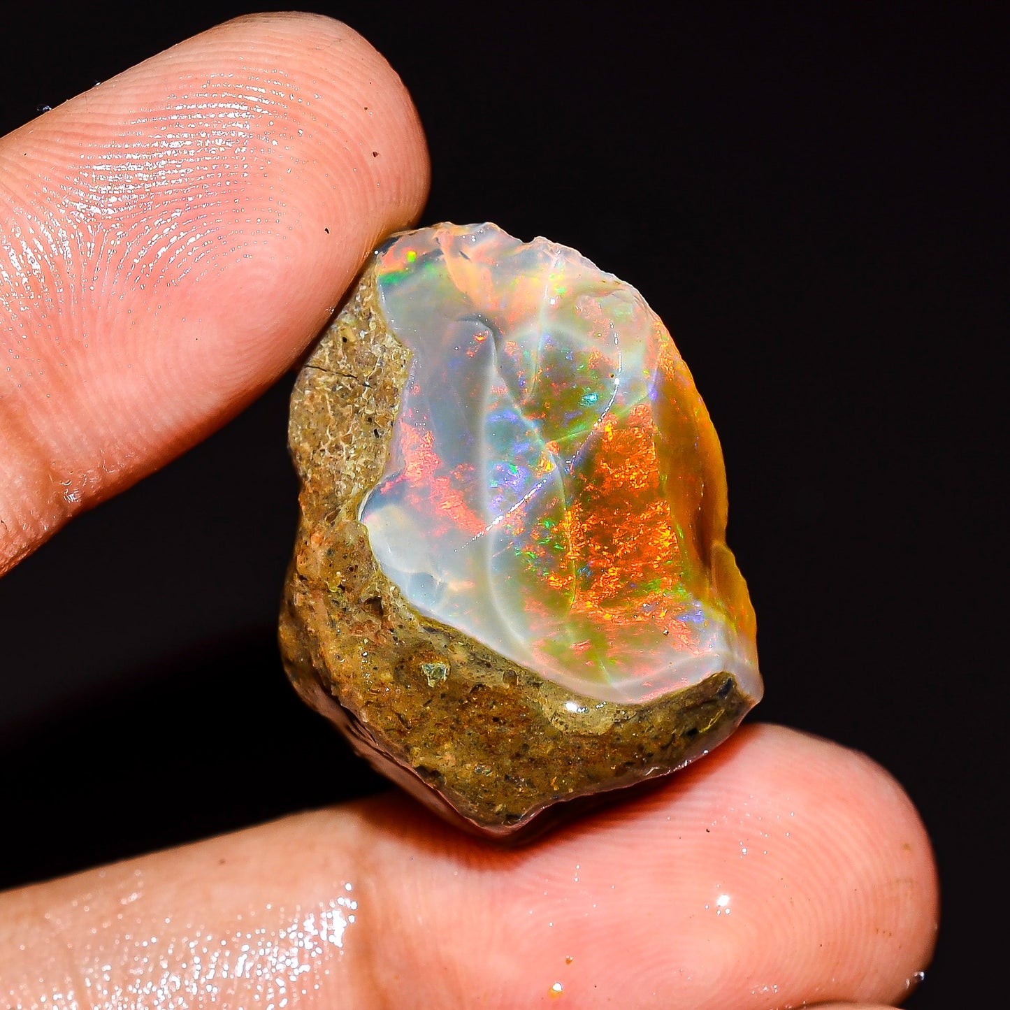 Opal Rough Specimen 27.00 Carat (5.4g) | 100% Natural Ethiopian Opal Raw