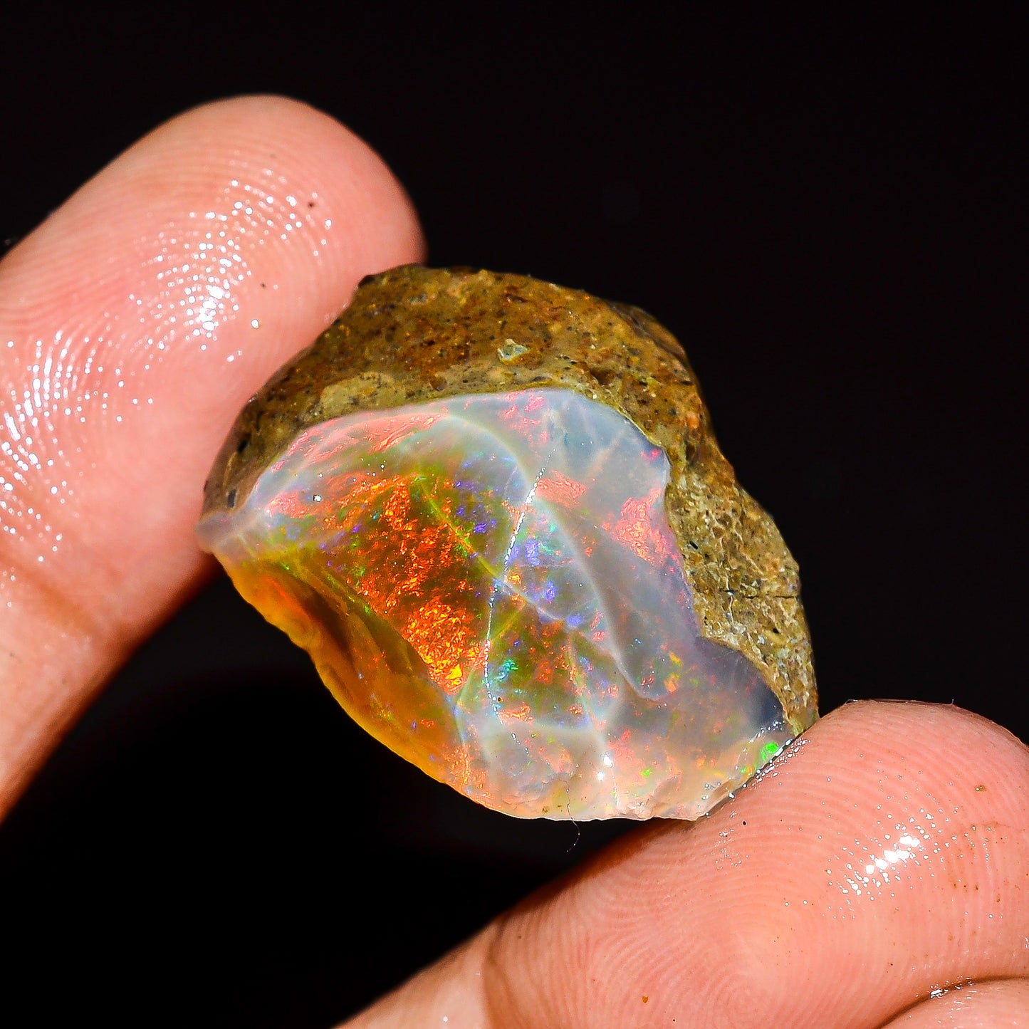 Opal Rough Specimen 27.00 Carat (5.4g) | 100% Natural Ethiopian Opal Raw
