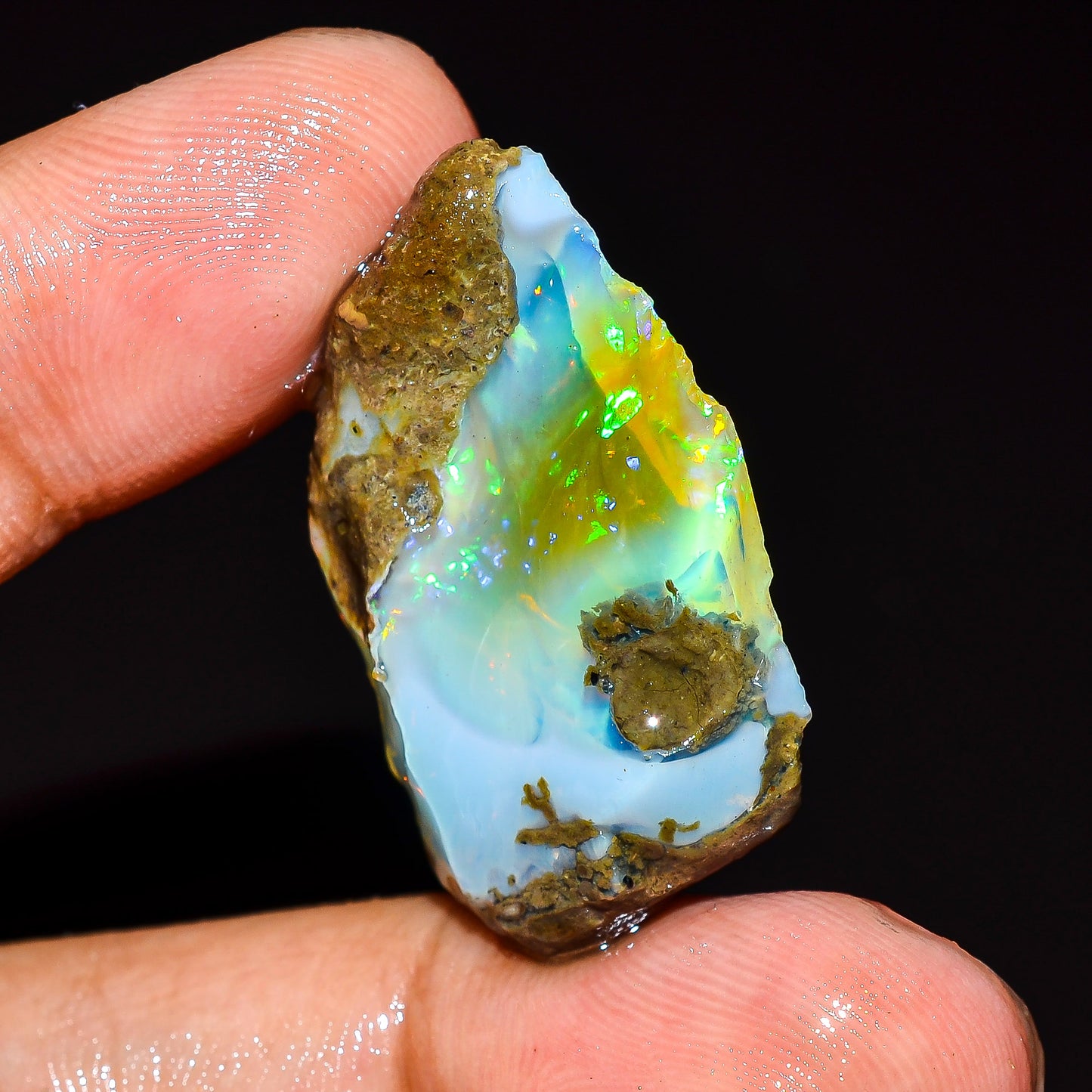 Opal Rough Specimen 18.5 Carat (3.7g) | 100% Natural Ethiopian Opal Raw