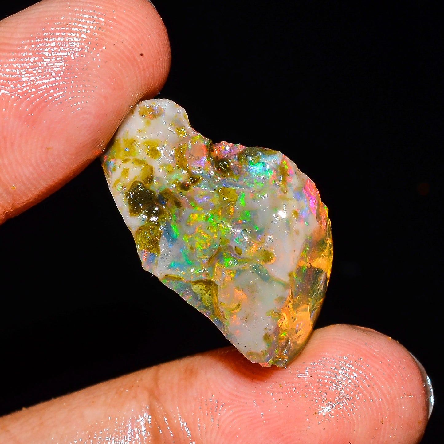 Opal Rough Specimen 18.00 Carat (3.6g) | 100% Natural Ethiopian Opal Raw