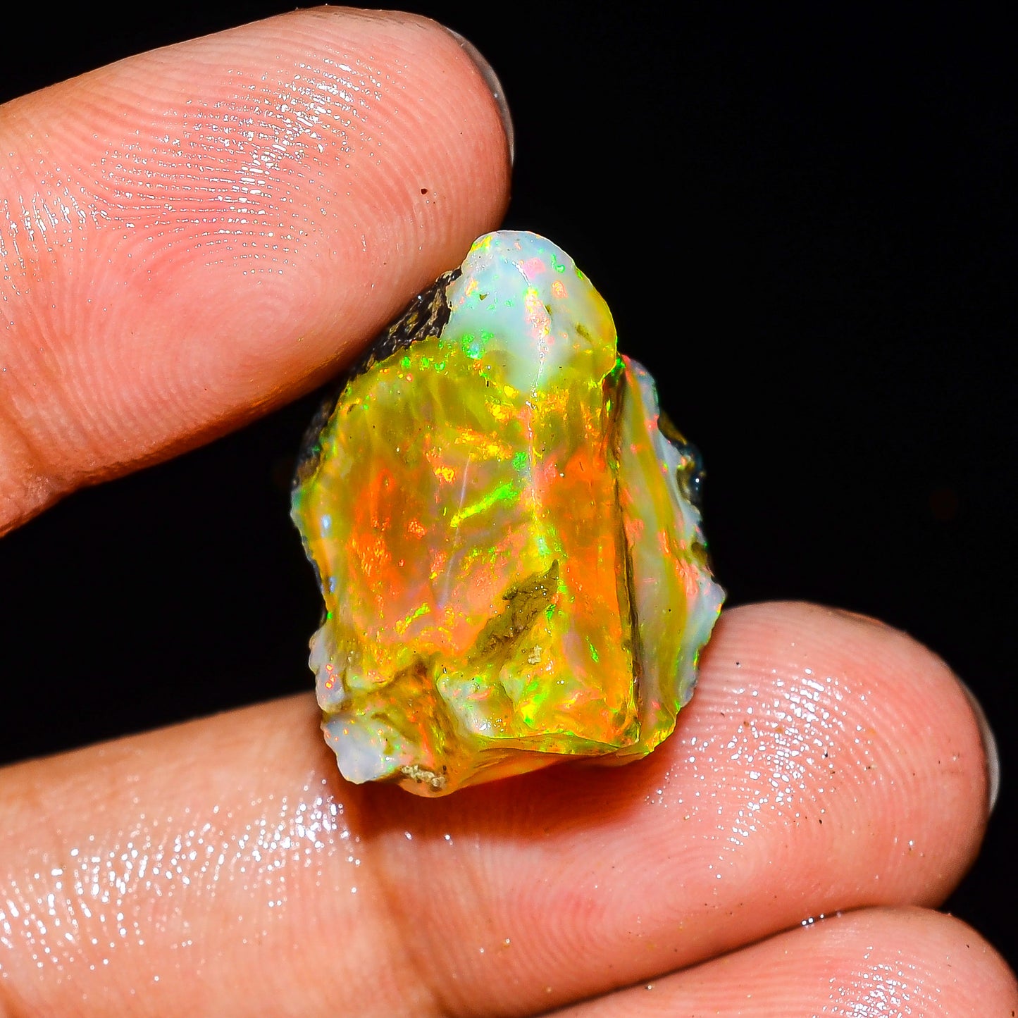 Opal Rough Specimen 24.00 Carat (4.8g) | 100% Natural Ethiopian Opal Raw