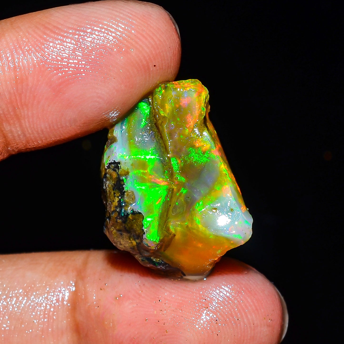Opal Rough Specimen 24.00 Carat (4.8g) | 100% Natural Ethiopian Opal Raw