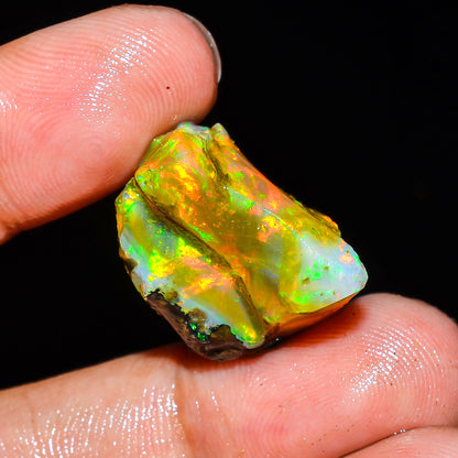 Opal Rough Specimen 24.00 Carat (4.8g) | 100% Natural Ethiopian Opal Raw