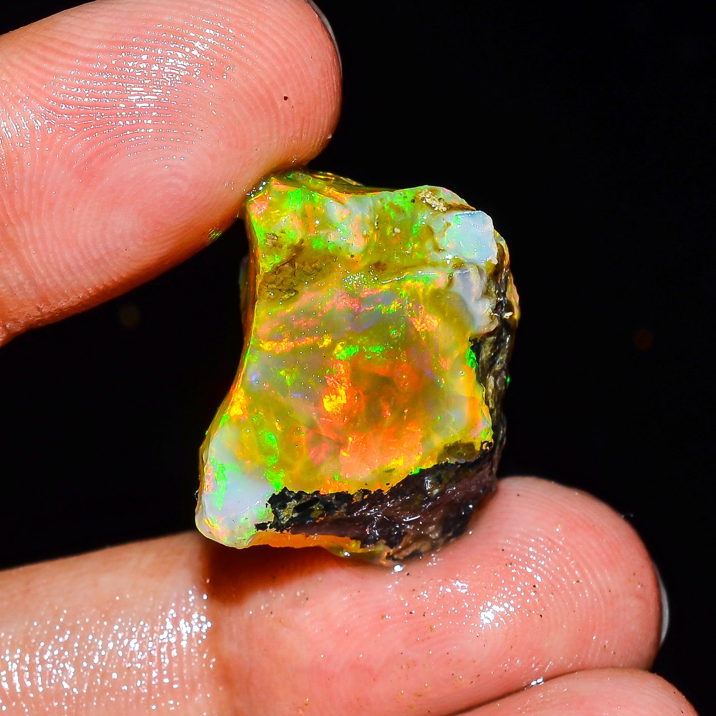 Opal Rough Specimen 24.00 Carat (4.8g) | 100% Natural Ethiopian Opal Raw