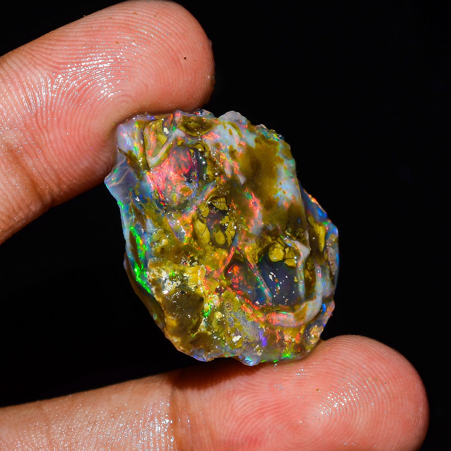 Opal Rough Specimen 23.5 Carat (4.7g) | 100% Natural Ethiopian Opal Raw