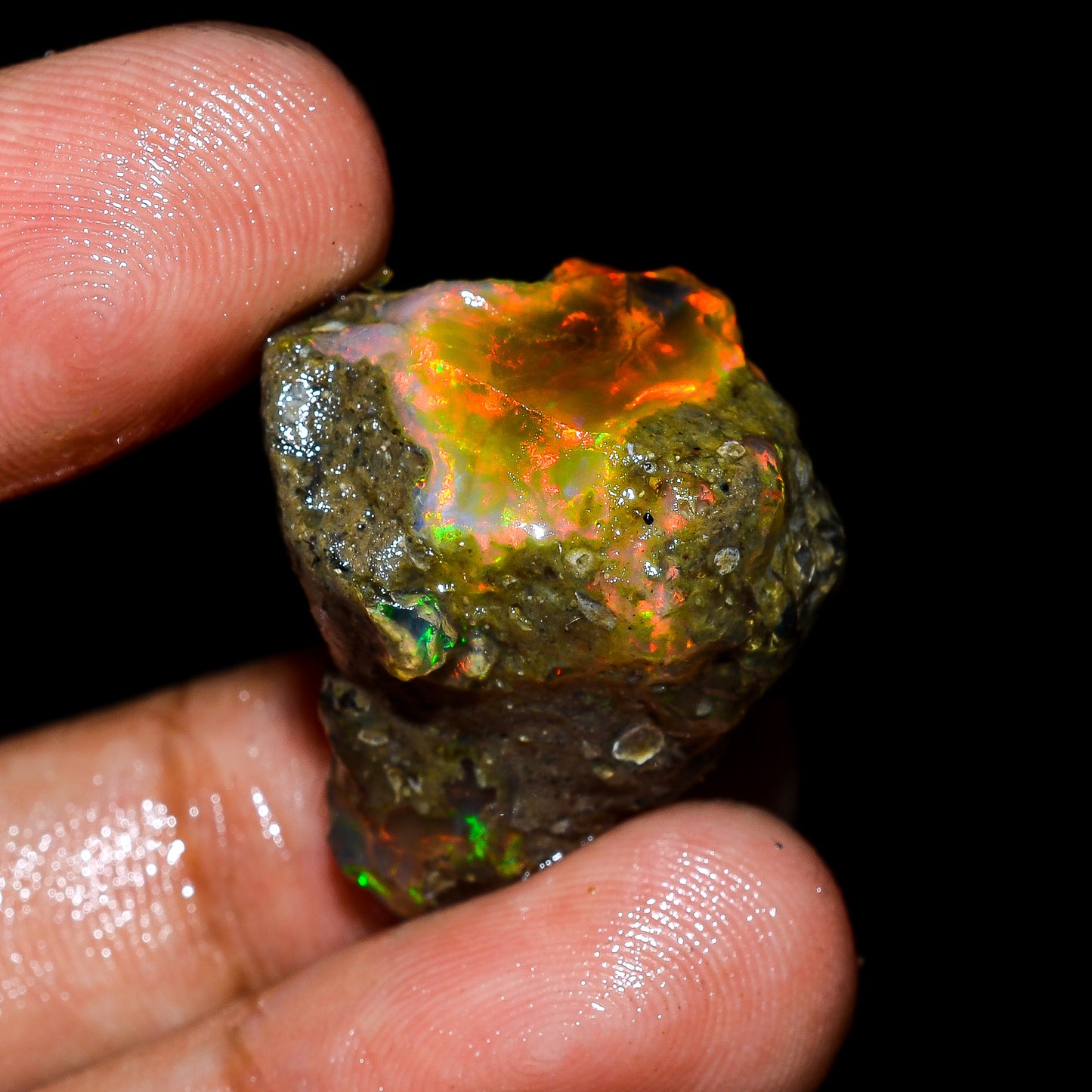 Opal Rough Specimen 29.00 Carat (5.8g) | 100% Natural Ethiopian Opal Raw
