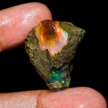 Opal Rough Specimen 29.00 Carat (5.8g) | 100% Natural Ethiopian Opal Raw