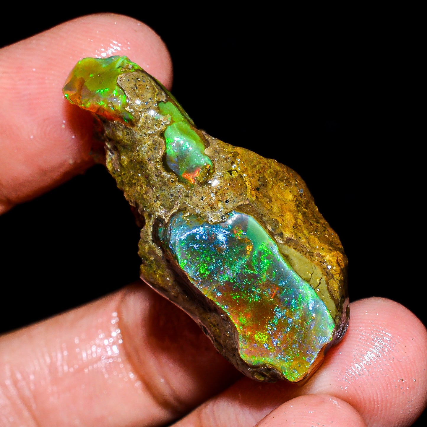 Opal Rough Specimen 37.00 Carat (7.4g) | 100% Natural Ethiopian Opal Raw