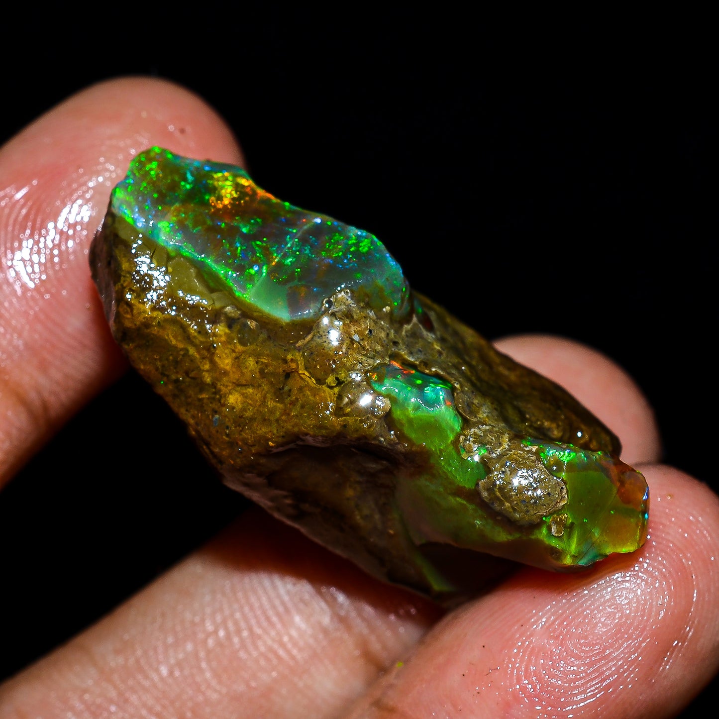 Opal Rough Specimen 37.00 Carat (7.4g) | 100% Natural Ethiopian Opal Raw