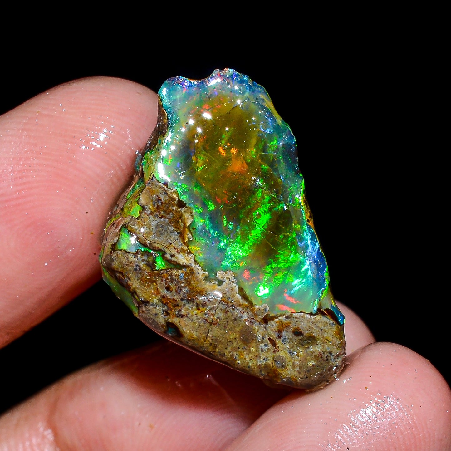 Opal Rough Specimen 15.00 Carat (3g) | 100% Natural Ethiopian Opal Raw