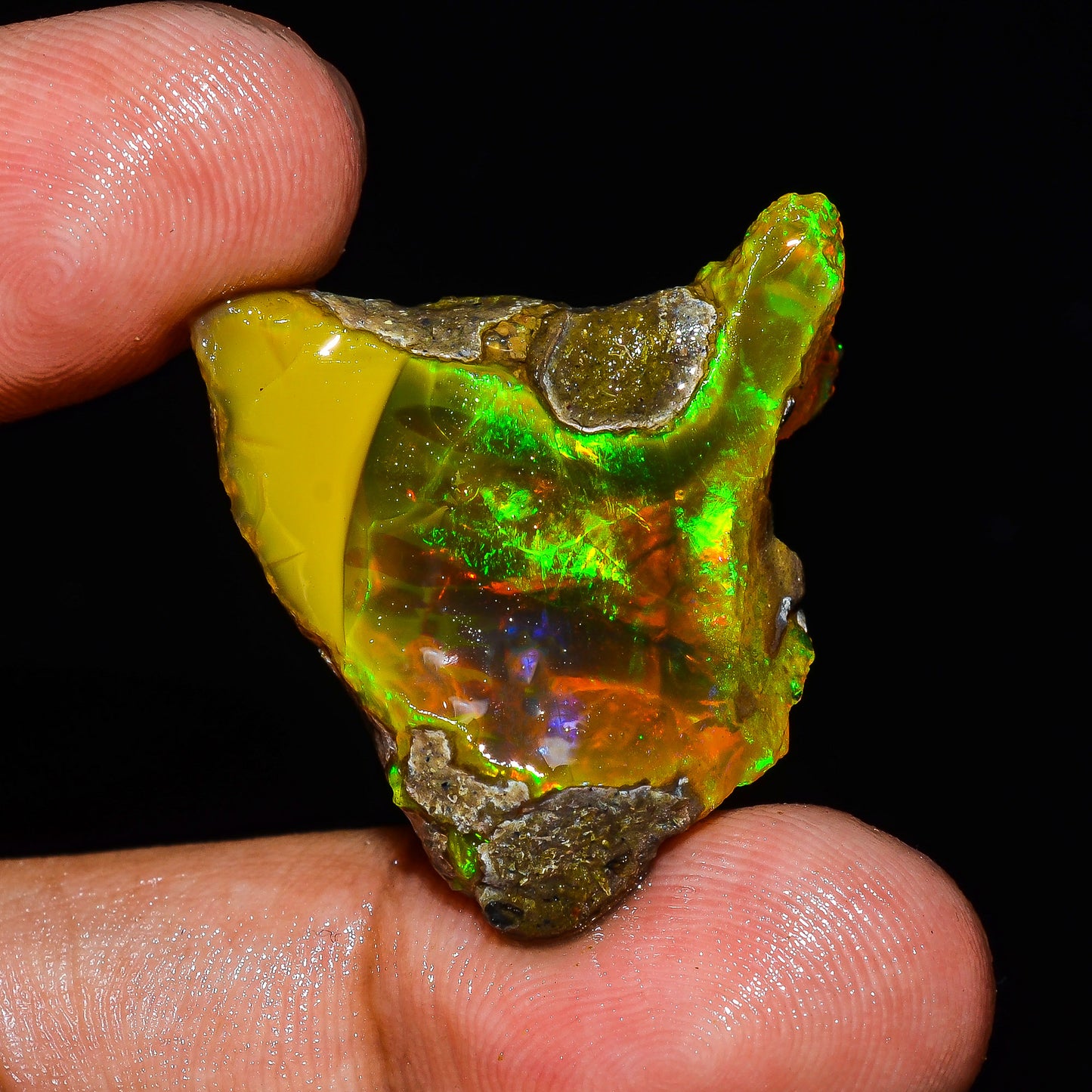 Opal Rough Specimen 25.00 Carat (5g) | 100% Natural Ethiopian Opal Raw
