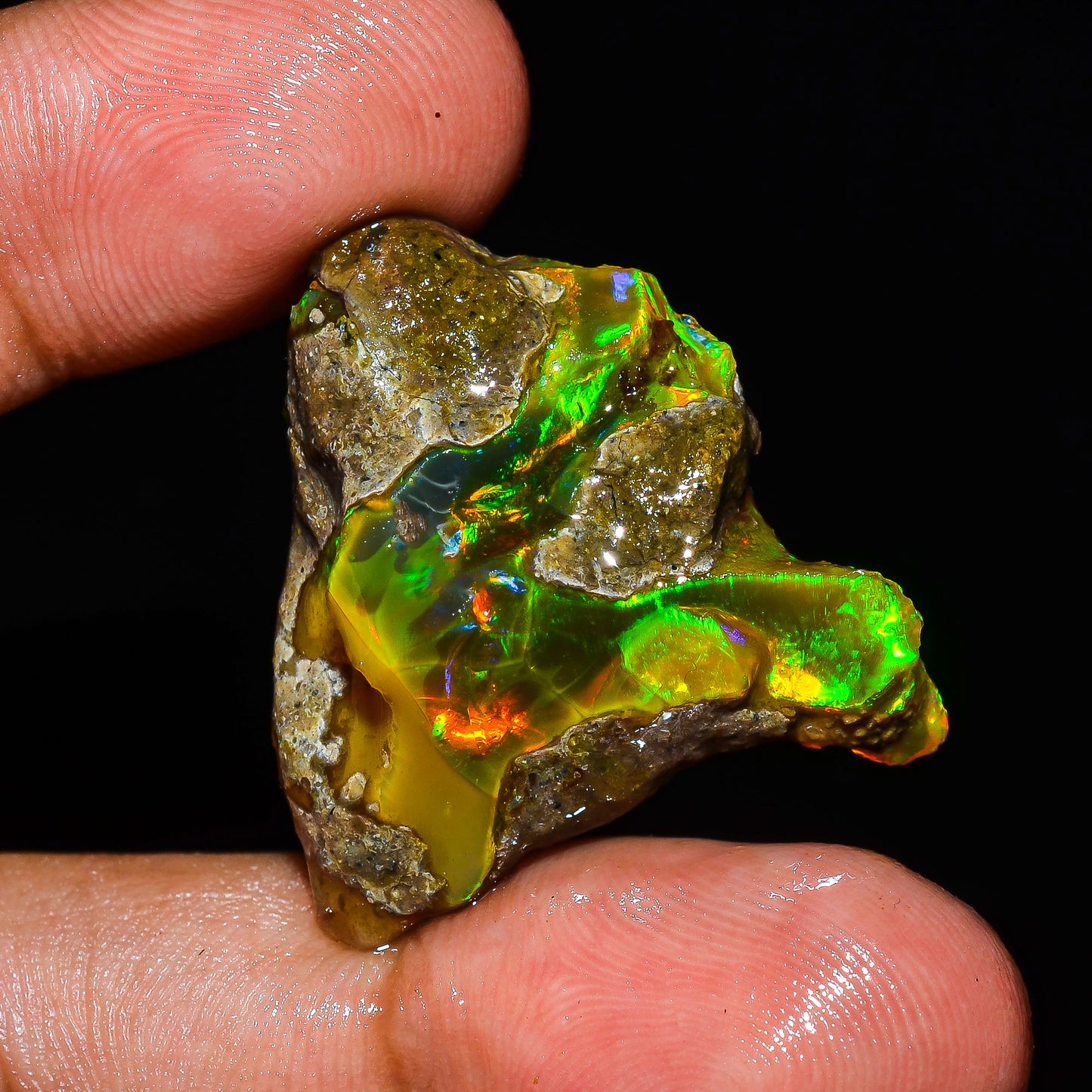Opal Rough Specimen 25.00 Carat (5g) | 100% Natural Ethiopian Opal Raw