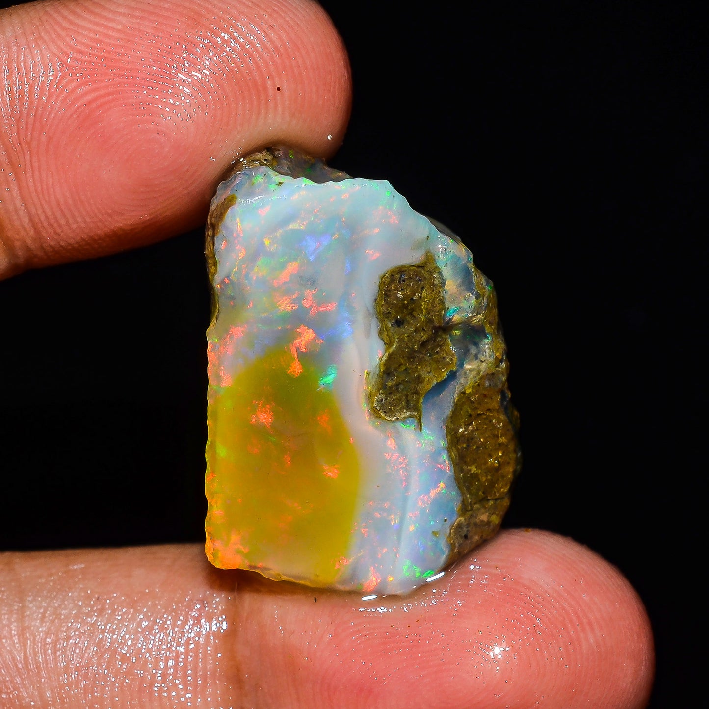 Opal Rough Specimen 23.5 Carat (4.7g) | 100% Natural Ethiopian Opal Raw