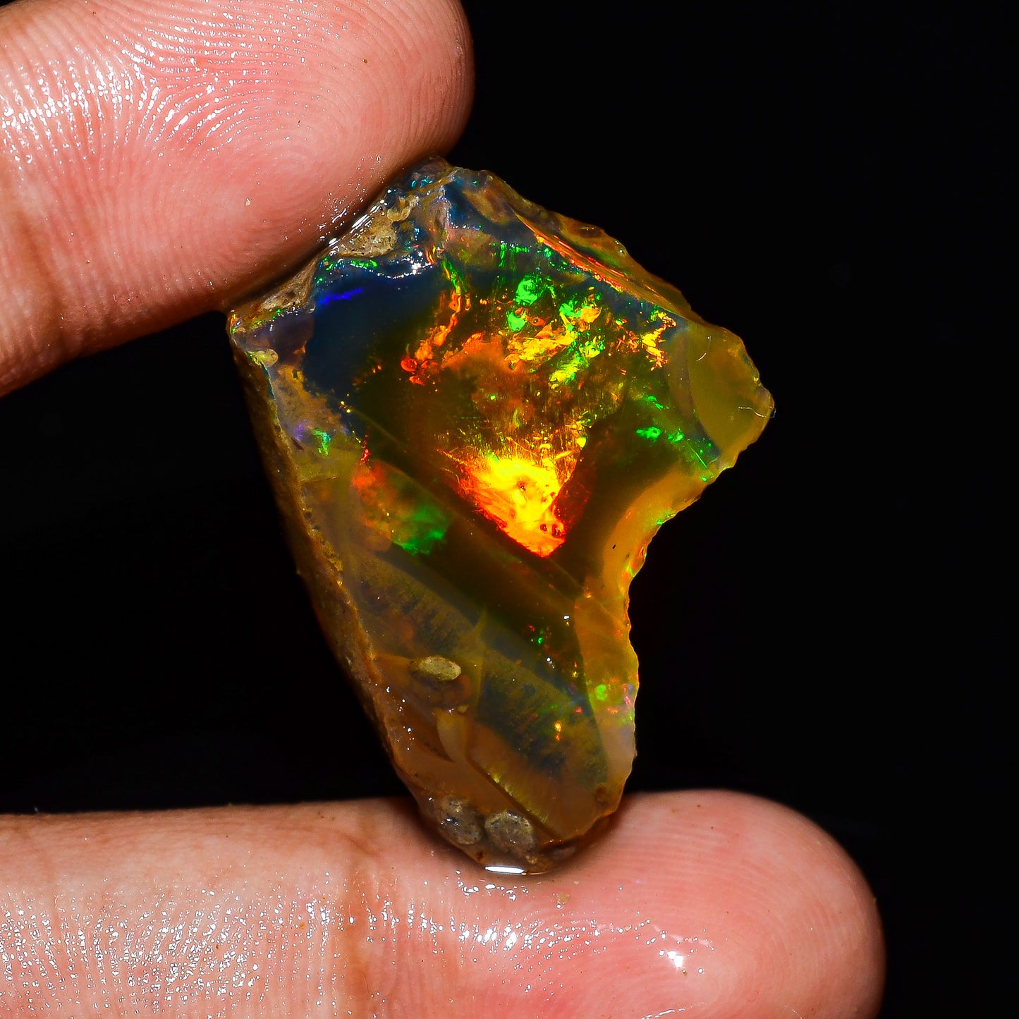 Opal Rough Specimen 19.5 Carat (3.9g) | 100% Natural Ethiopian Opal Raw