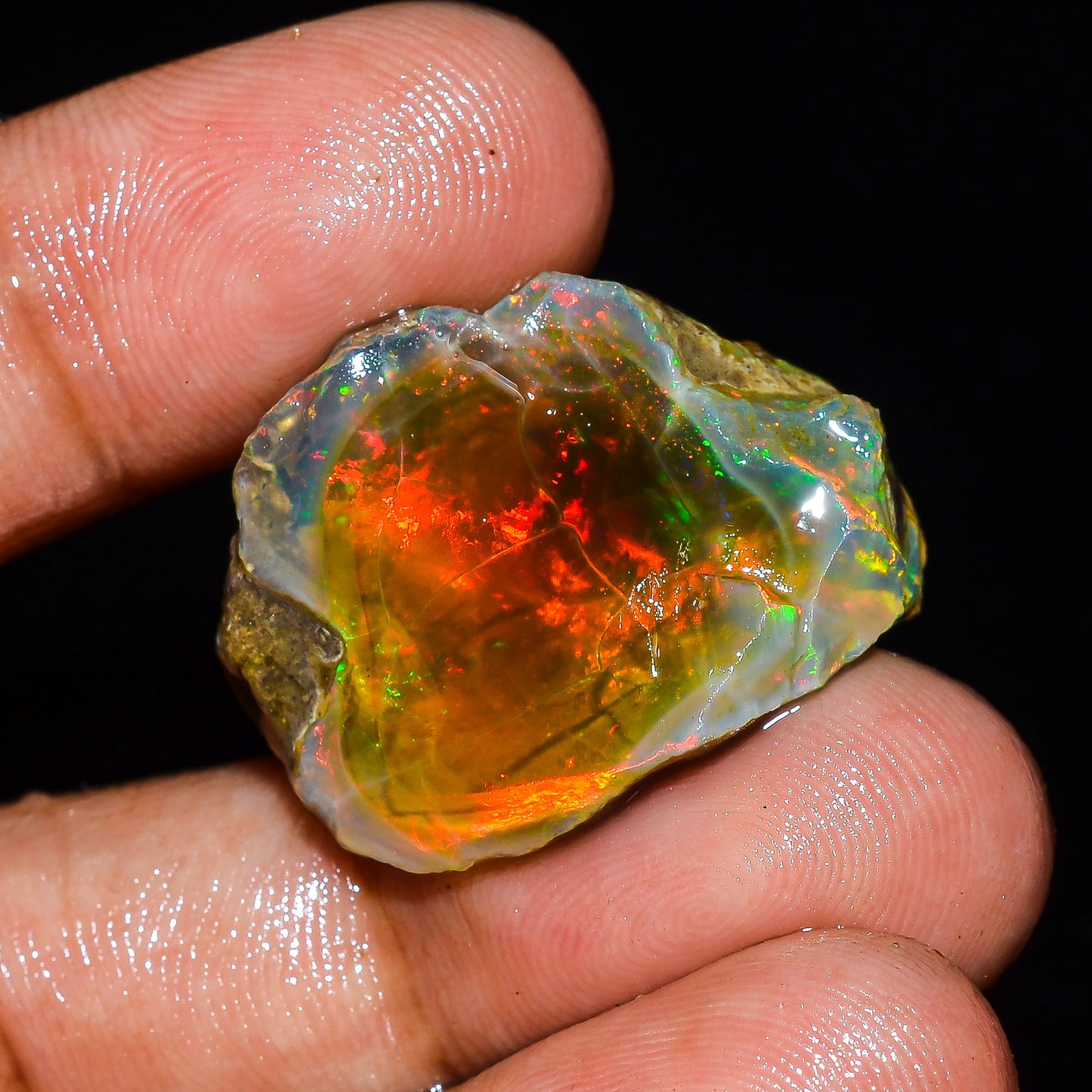 Opal Rough Specimen 28.00 Carat (5.6g) | 100% Natural Ethiopian Opal Raw