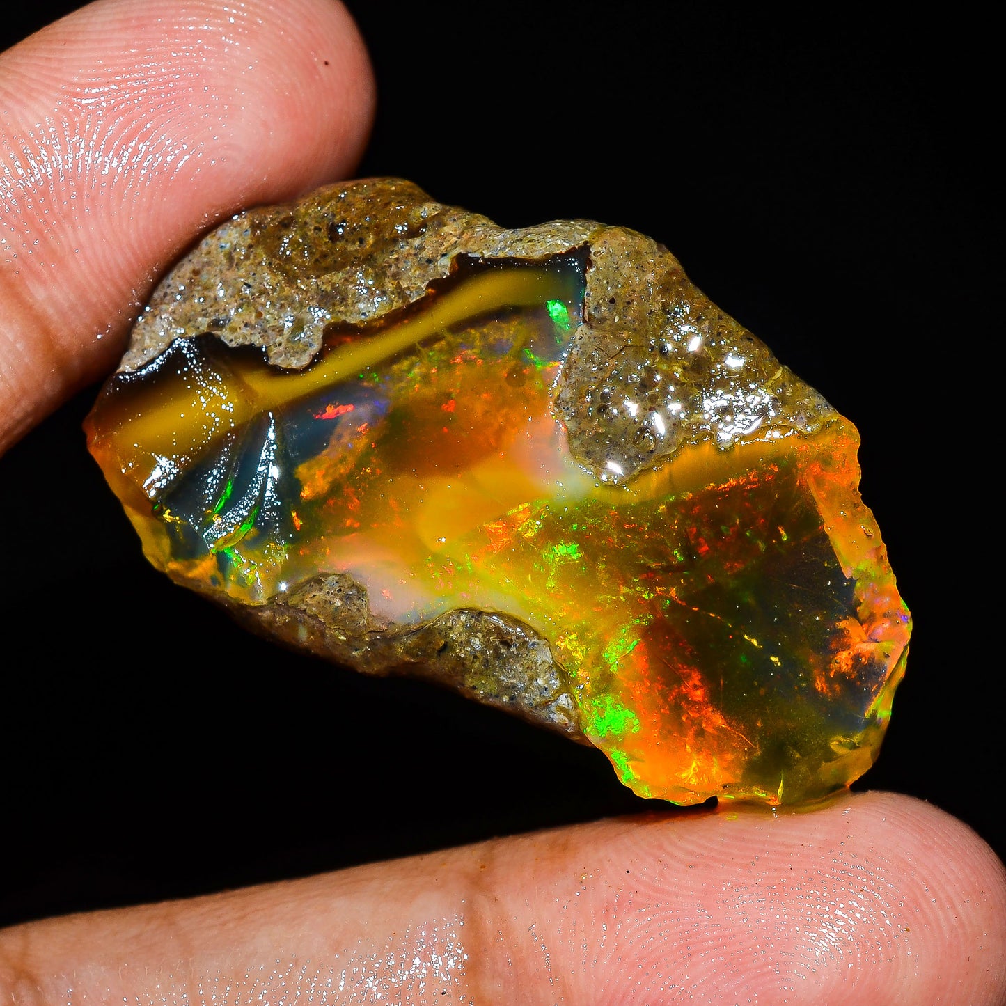 Opal Rough Specimen 35.50 Carat (7.1g) | 100% Natural Ethiopian Opal Raw